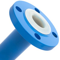 Kynar®-lined flanged end